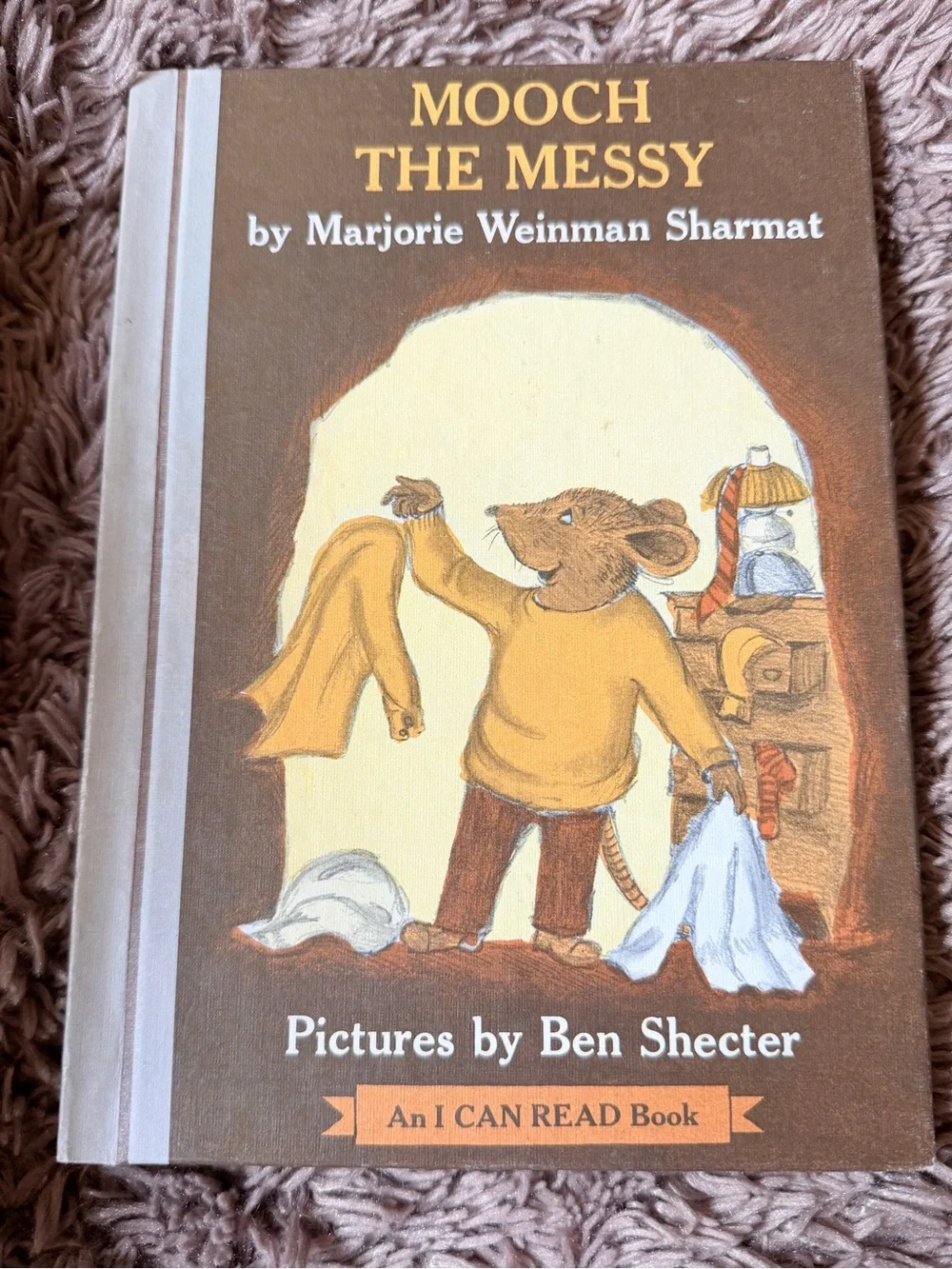 Mooch the Messy Illustrated Children’s Book by Sharmant vintage 1976 collectible